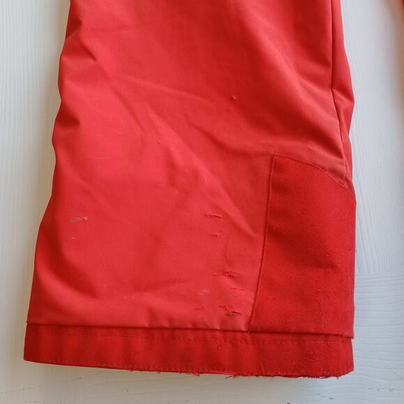 Spyder Insulated Ski Snow Pants Kids size 20 red orange 3M Thinsulate worn - Picture 6 of 16